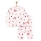 HelloBaby Baby Girl Long Sleeve Pyjamas Set - Light Pink - ebebek - Black Friday