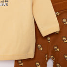 HelloBaby Newborn Baby Top - Hat - Footed Bottom - Beige - ebebek - Black Friday