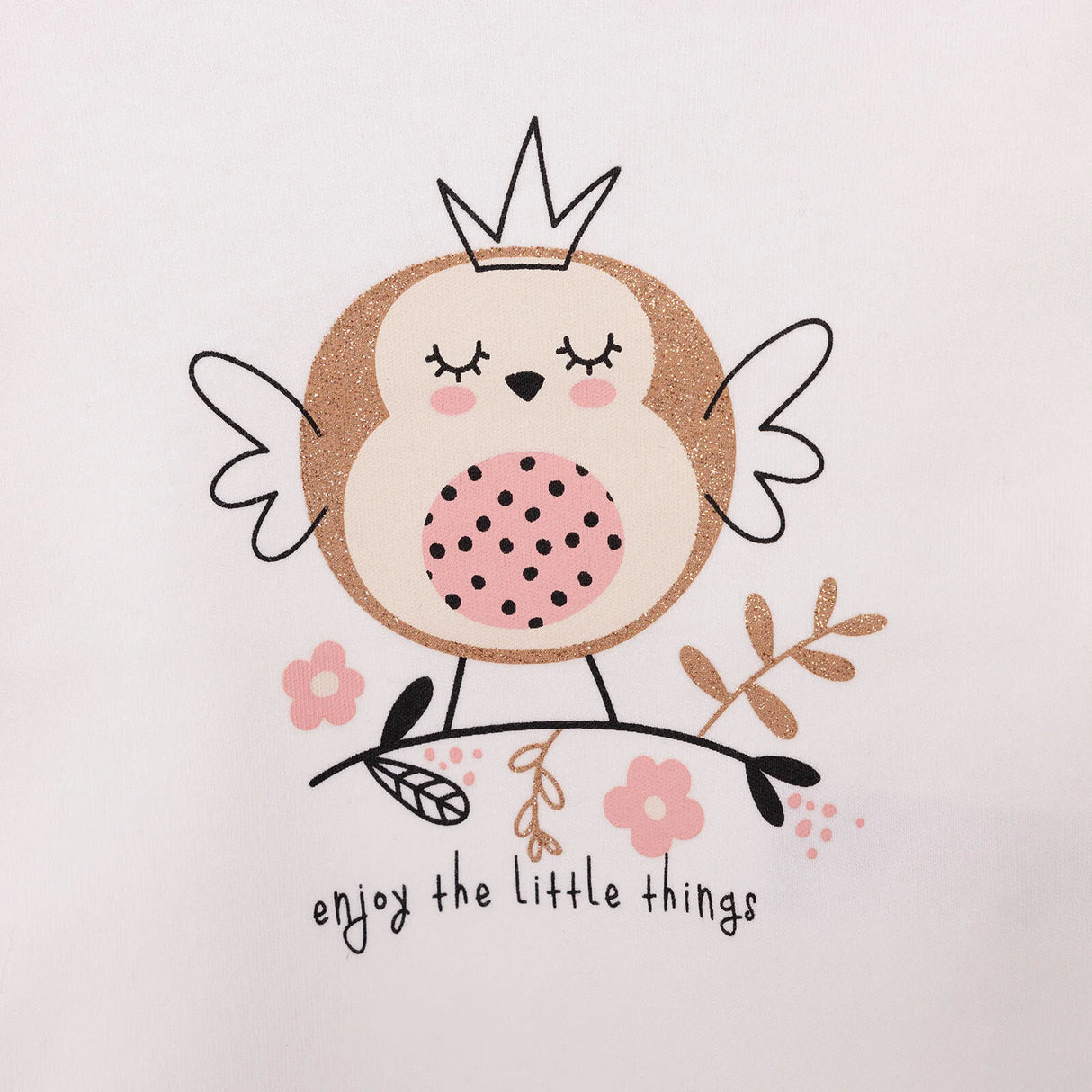 HelloBaby Baby Girl Long Sleeve T-shirt - Ecru - ebebek - Black Friday