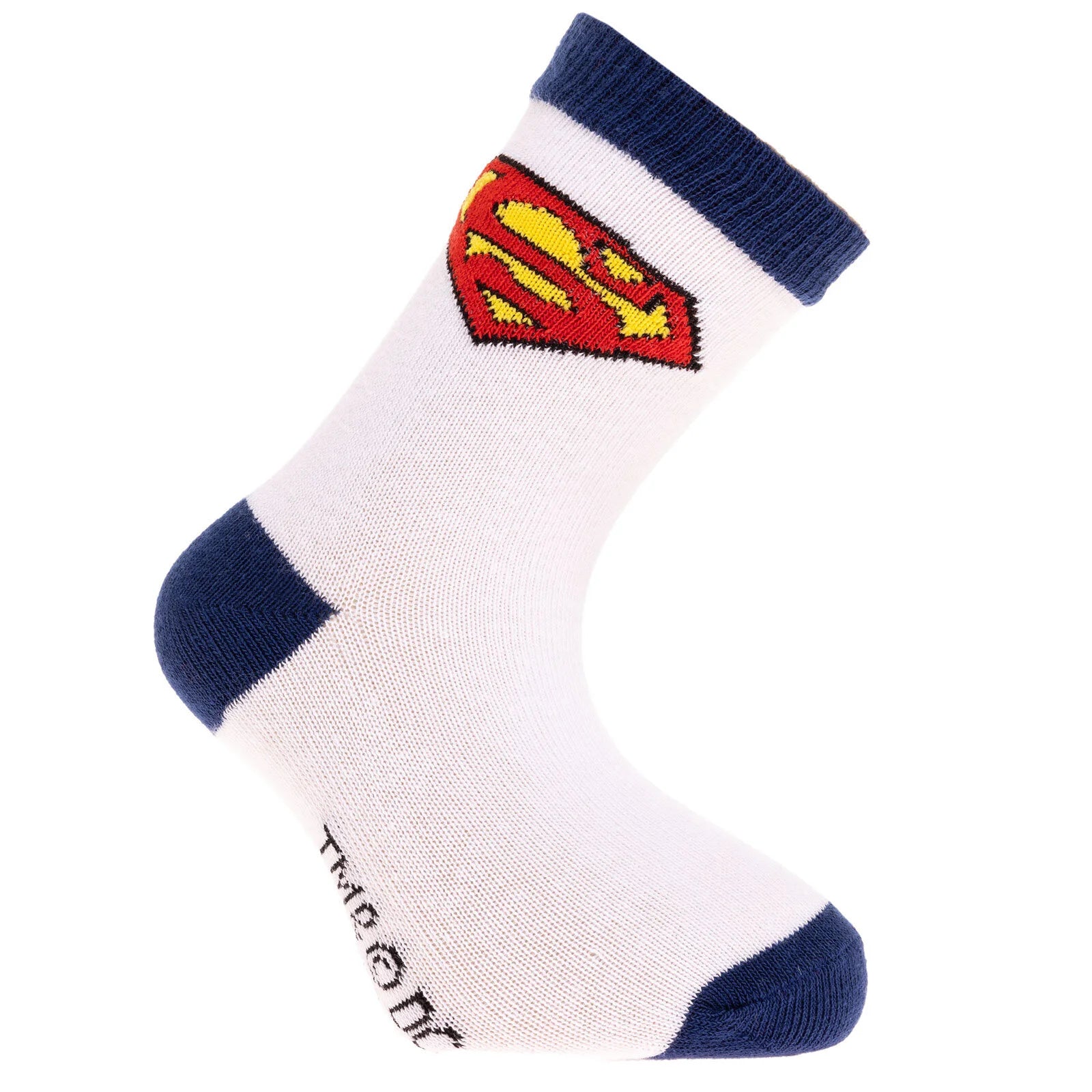 Warner Bros Superman Boy 3Pcs Socks - Navy Blue - ebebek - Black Friday