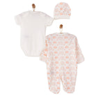 HelloBaby Newborn Baby Girl Rainbow Jumpsuit - Ecru - ebebek - Black Friday