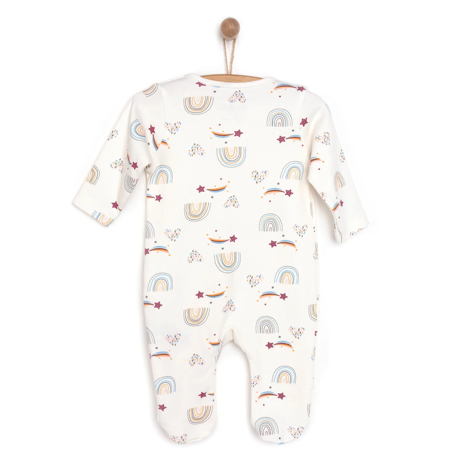 HelloBaby Newborn Girl Footed Jumpsuit - Light Pink - ebebek - Black Friday