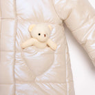 Midimod Basic Girl Rabbit Pocket Coat - Yellow - ebebek - Black Friday