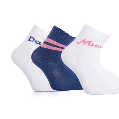 HelloBaby Unisex Pack of 3 Socks - White White - ebebek