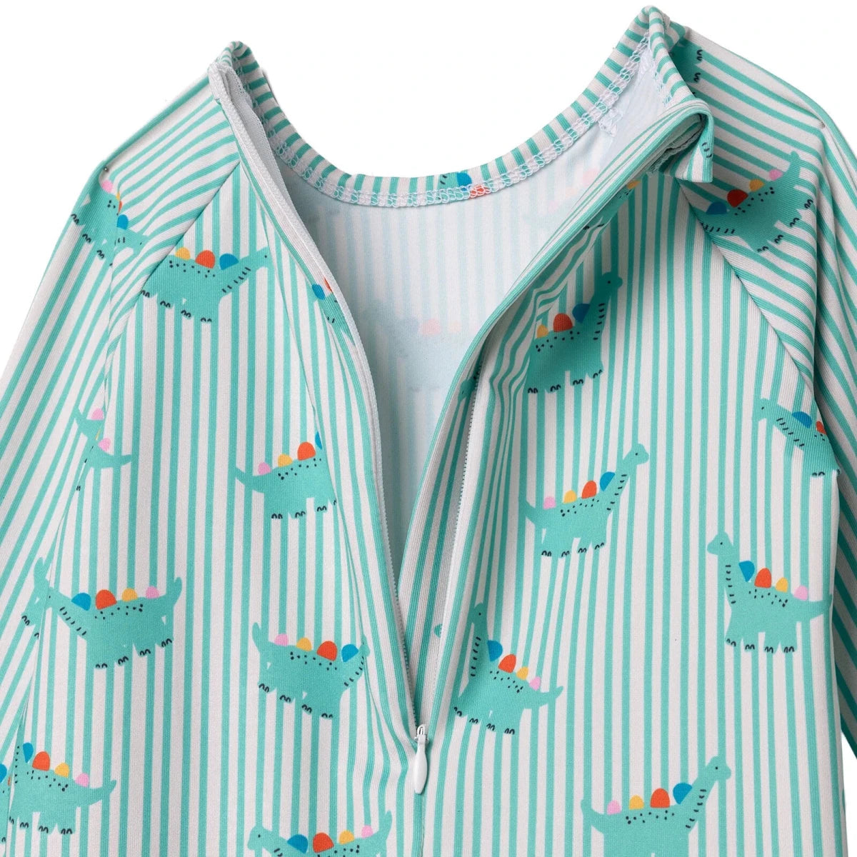 Baby Boy Swimsuit Dinosaur Print - Green Green - ebebek