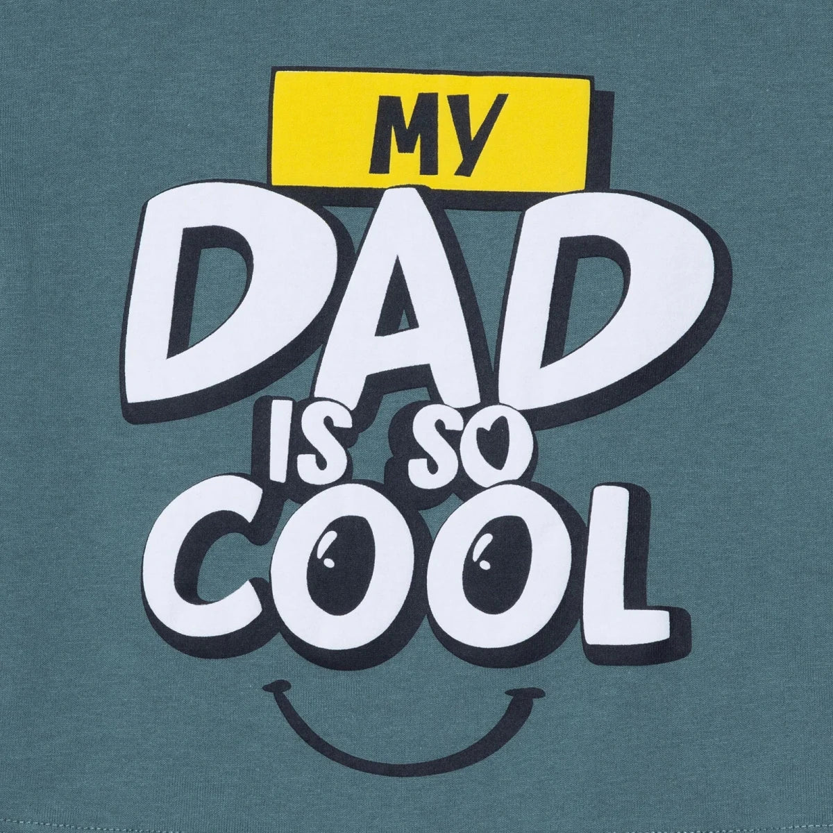 HelloBaby Boys T-shirt Slogan Print Crew Neck Short Sleeve - Green Green - ebebek
