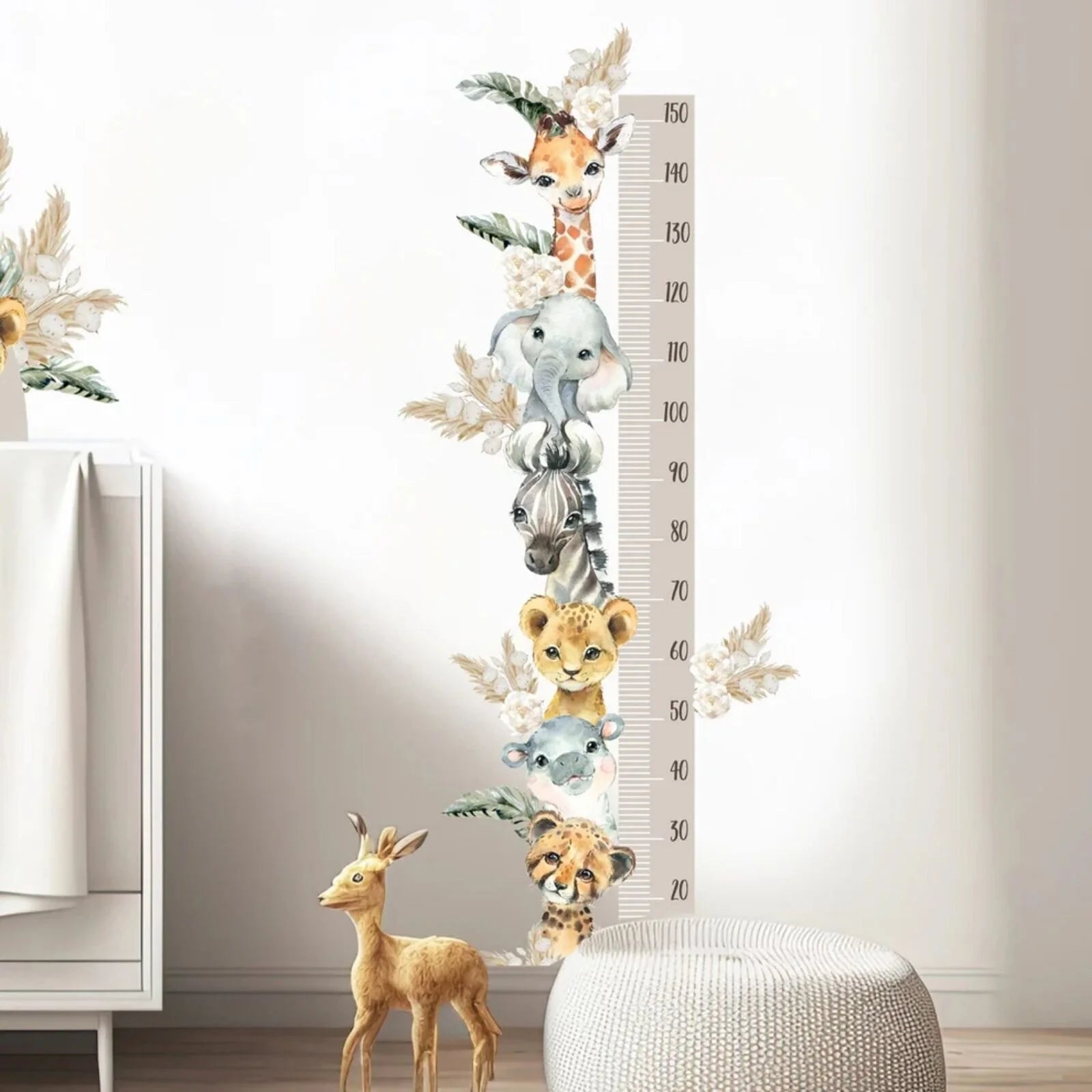 Live Vida Baby Safari Height Chart Sticker - ebebek - Black Friday