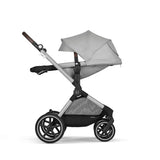 Cybex Eos Lux Silver 2 - in - 1 Pushchair - Lava Grey Lava Grey - ebebek