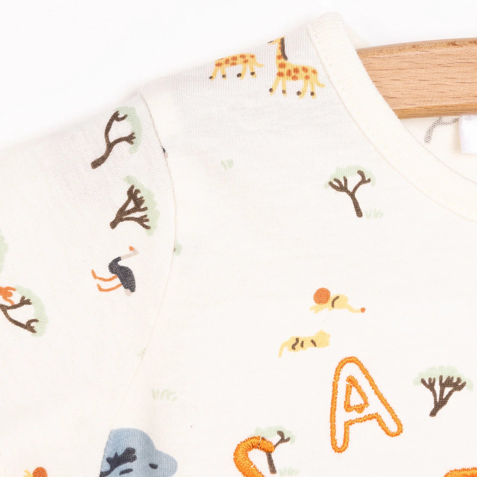 Bebetto Newborn Safari Tshirt - Short - Multicolour - ebebek - Black Friday