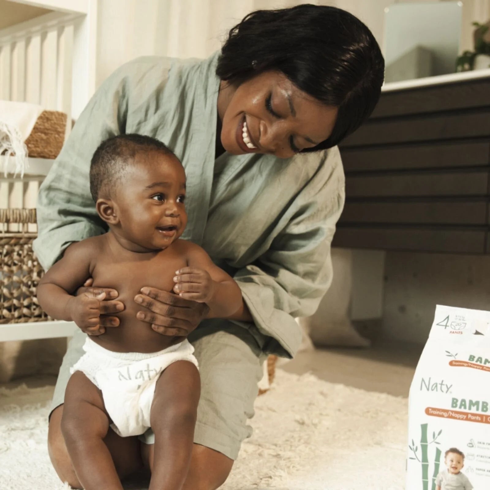 Naty Bamboo Viscose Nappy Pants Size 6 - 17 nappies - ebebek - Black Friday