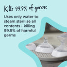 Tommee Tippee Super Steam Steriliser - White - ebebek - Black Friday