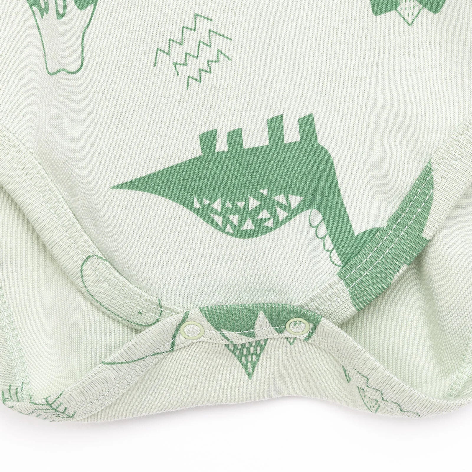 HelloBaby Baby Boy Short Sleeve Body - Green - ebebek - Black Friday