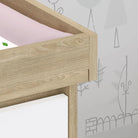 Shefa Kids 880 Baby Changing Unit - Cremona Oak/White - ebebek - Black Friday
