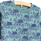 HelloBaby Baby Boy Long Sleeve Pyjamas Set - Dark Green - ebebek - Black Friday