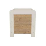 Tutti Bambini Alba Cot Bed - White Sand / Distressed Oak White Sand / Distressed Oak - ebebek