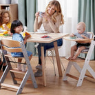 Kinderkraft Enock Wooden Highchair - White - ebebek - Black Friday