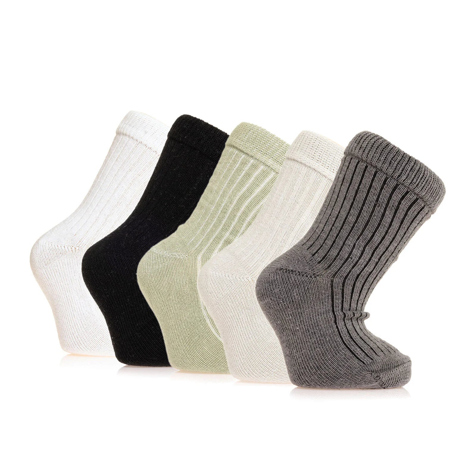 HelloBaby Baby Boy Pack of 5 Socks - Grey - ebebek - Black Friday