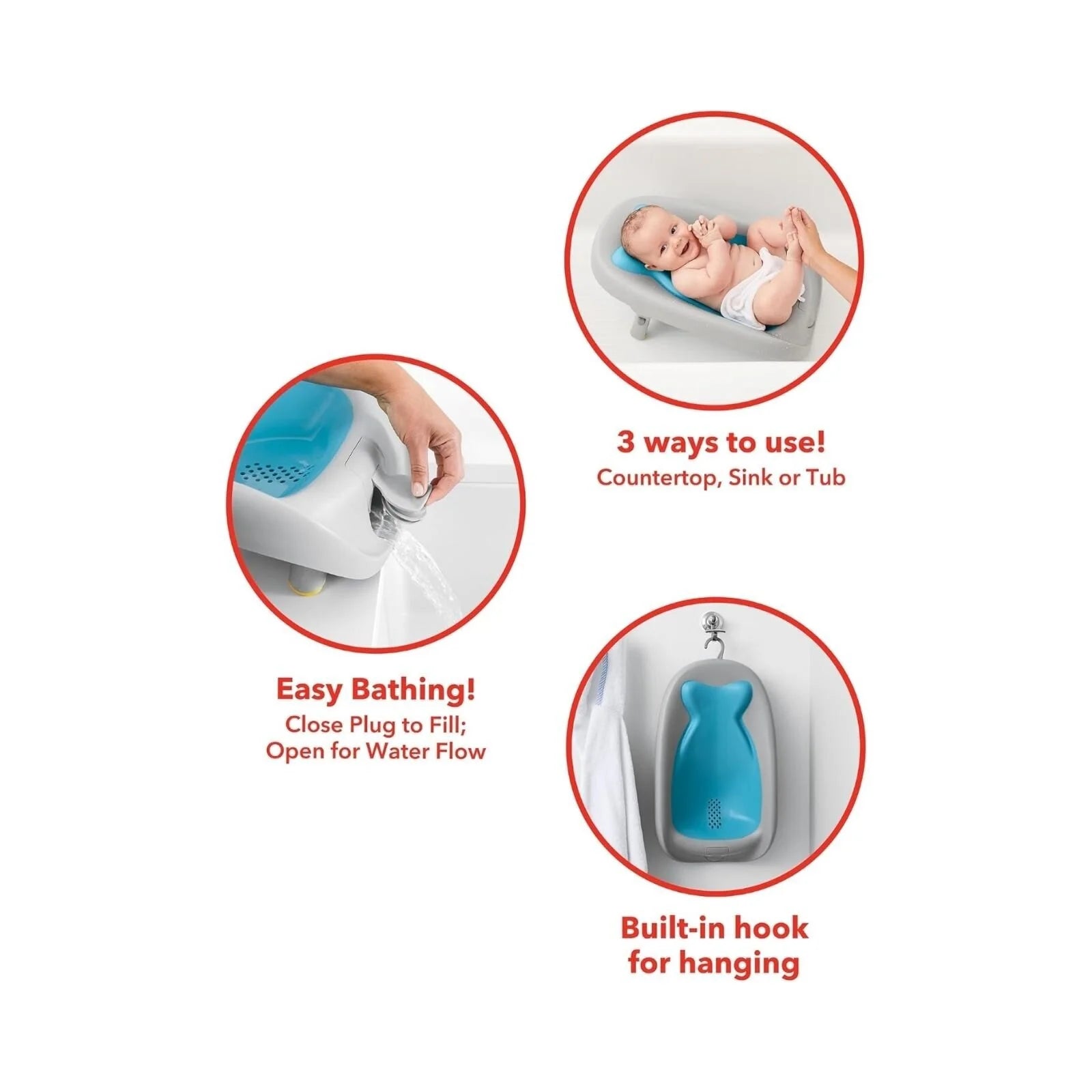 Skip Hop Moby Reclined Bather - ebebek - Black Friday