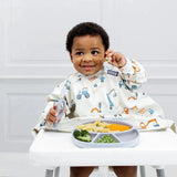Bibado Long Sleeve Coverall Weaning Bib - Little Loader - ebebek
