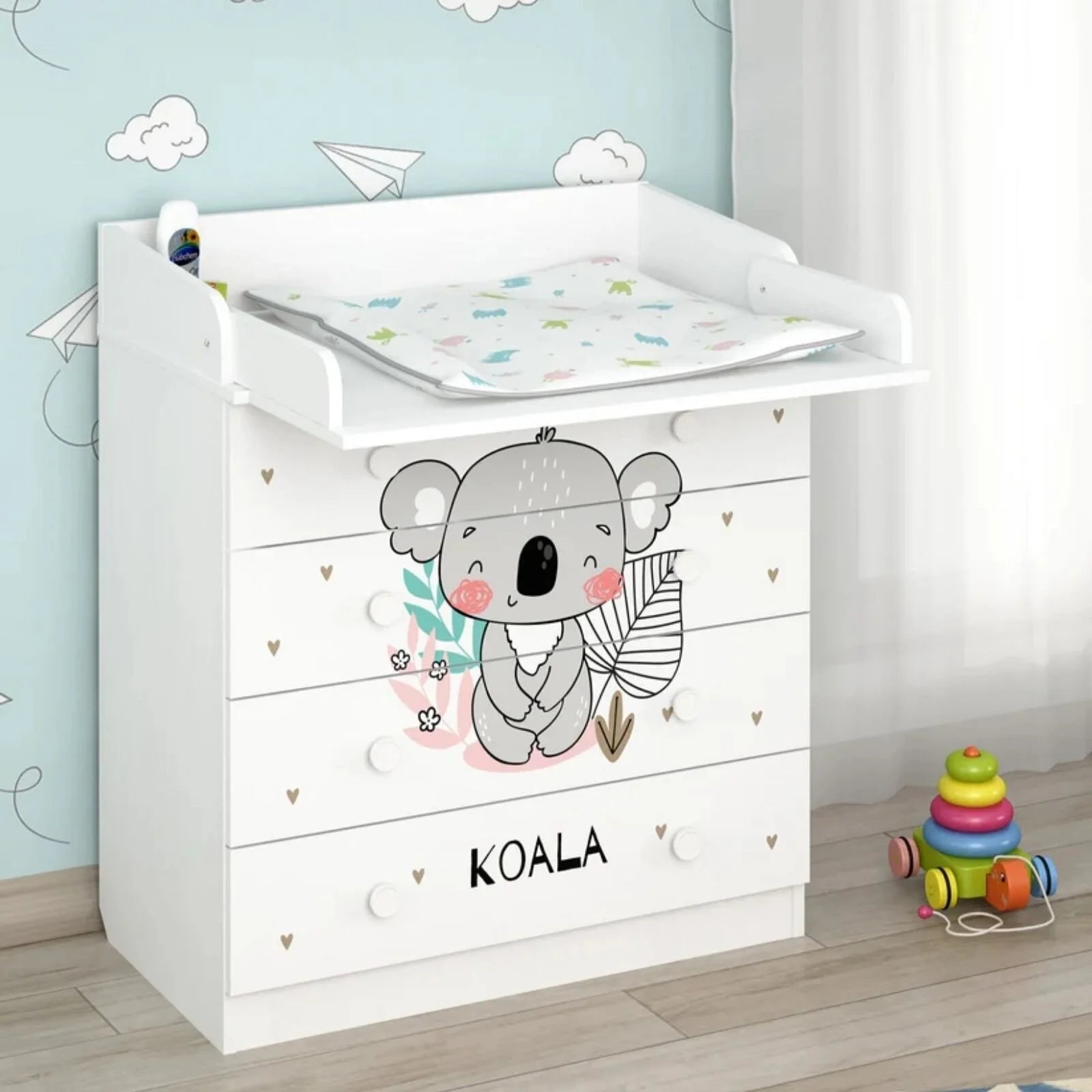 Shefa Kids 800 Changing Dresser - Coala - ebebek - Black Friday