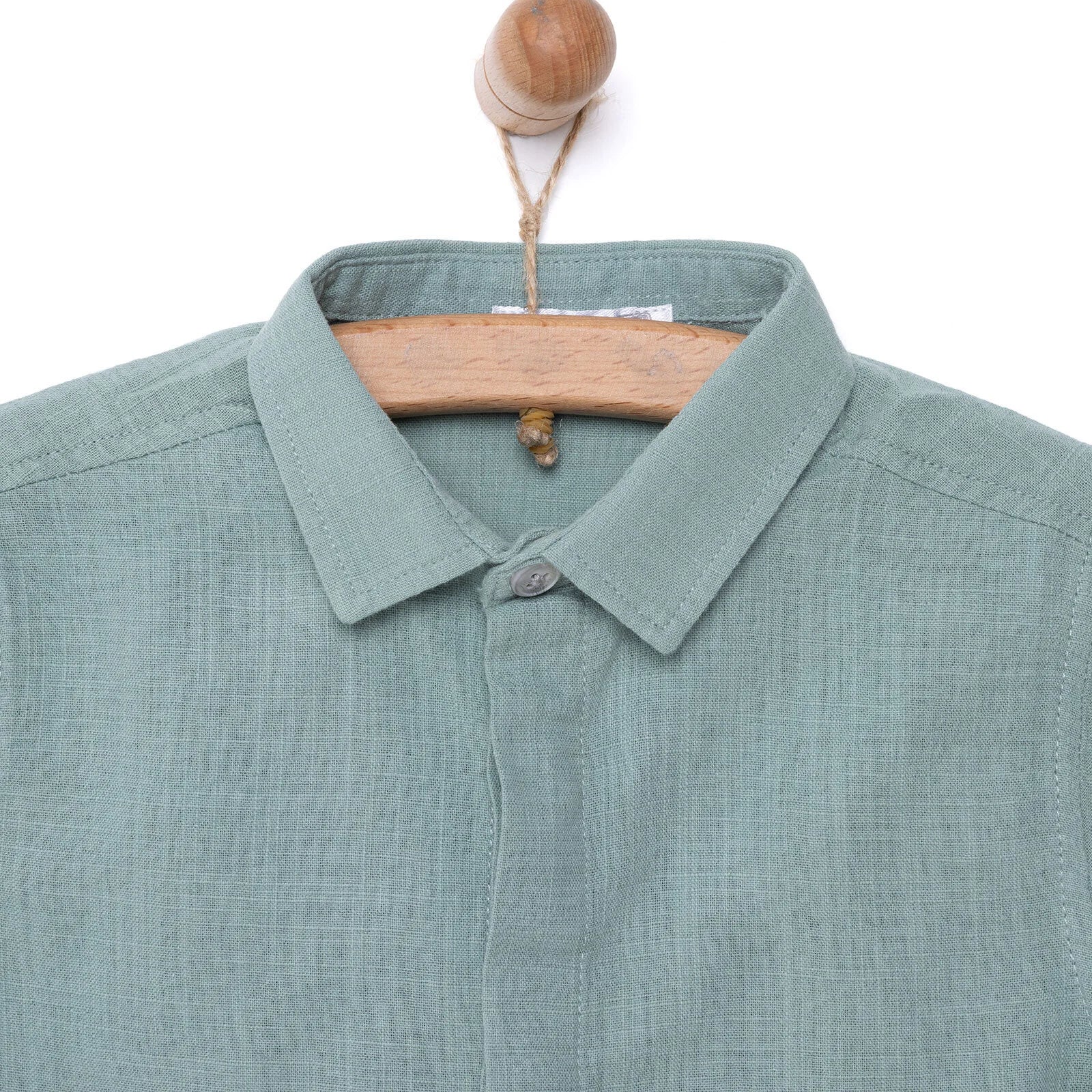 HelloBaby Boy Shirt - Dark Green - ebebek - Black Friday