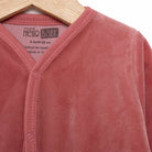 HelloBaby Girl Velvet Footed Jumpsuit - Light Rose - ebebek - Black Friday