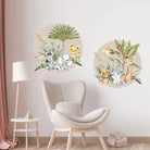 Live Vida Baby Safari Circle Wall Sticker 2 pcs - ebebek - Black Friday