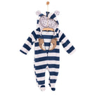 HelloBaby Newborn Baby Boy Fleece Hooded - Navy Blue - ebebek - Black Friday