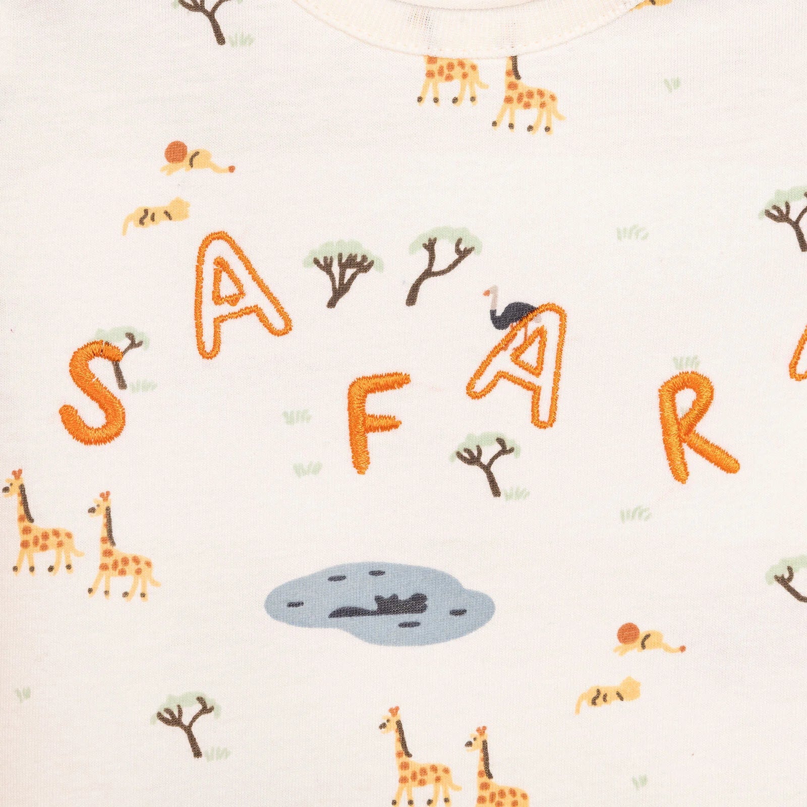 Bebetto Newborn Safari Tshirt - Short - Multicolour - ebebek - Black Friday