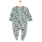 HelloBaby Newborn Fleece Footed Jumpsuit - Light Blue - ebebek - Black Friday