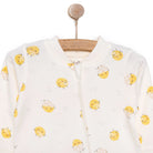 HelloBaby Newborn Chıck Chıck Unisex Jumpsuit - Ecru - ebebek - Black Friday