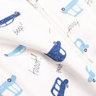 HelloBaby Newborn Boy 2 Piece Footed Jumpsuit - Blue - ebebek - Black Friday