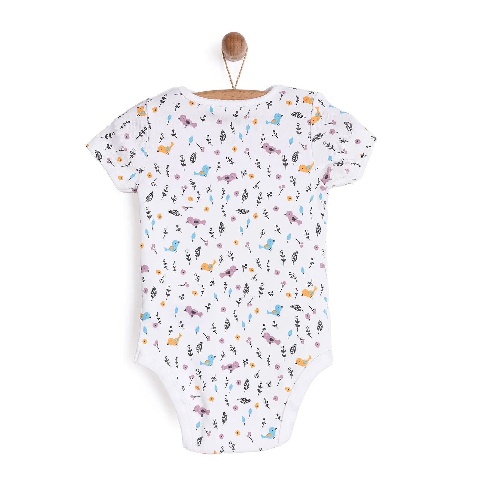 HelloBaby Baby Girl Short Sleeve Body - Ecru - ebebek - Black Friday