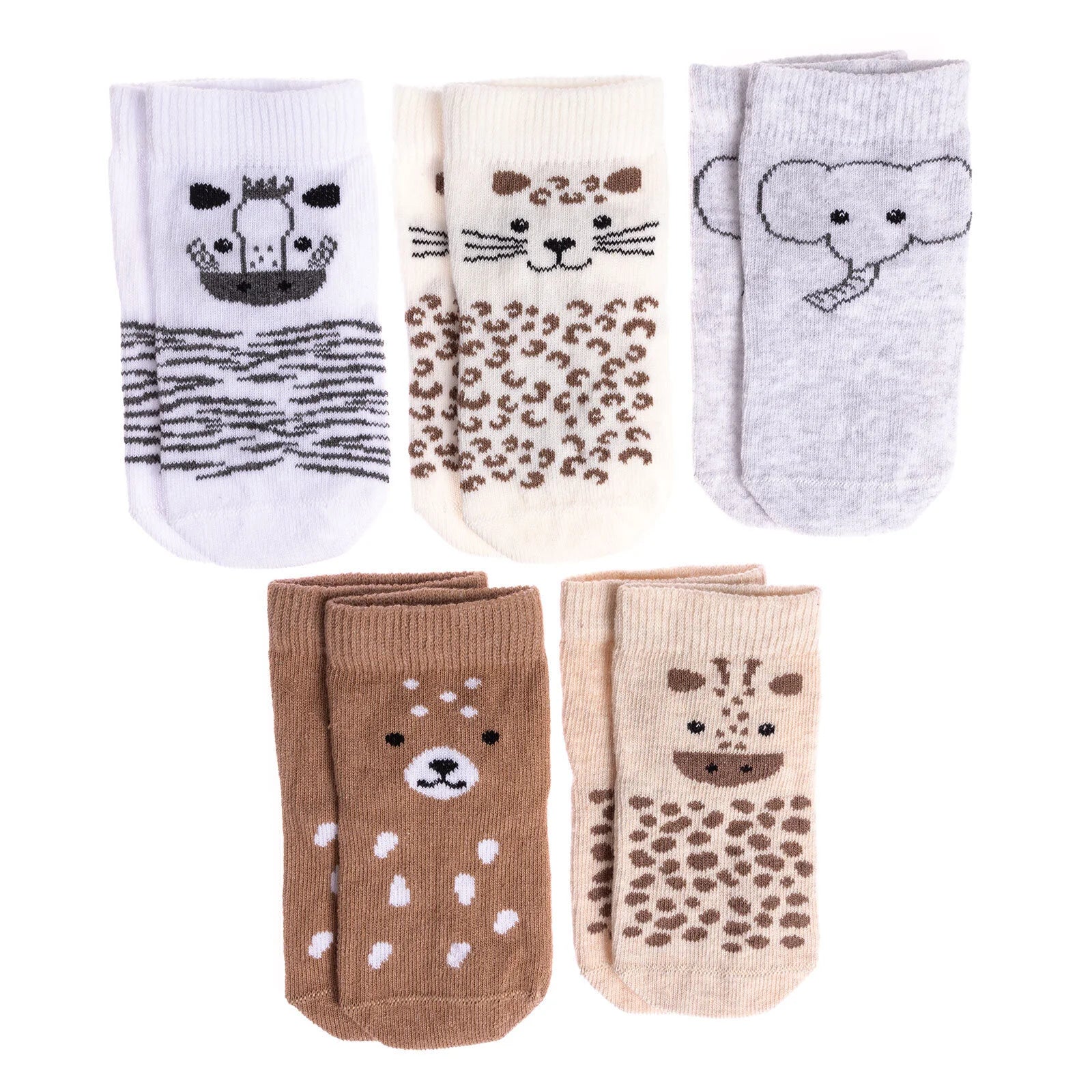 HelloBaby Baby Girl Socks 5 Pcs - Ecru - ebebek - Black Friday