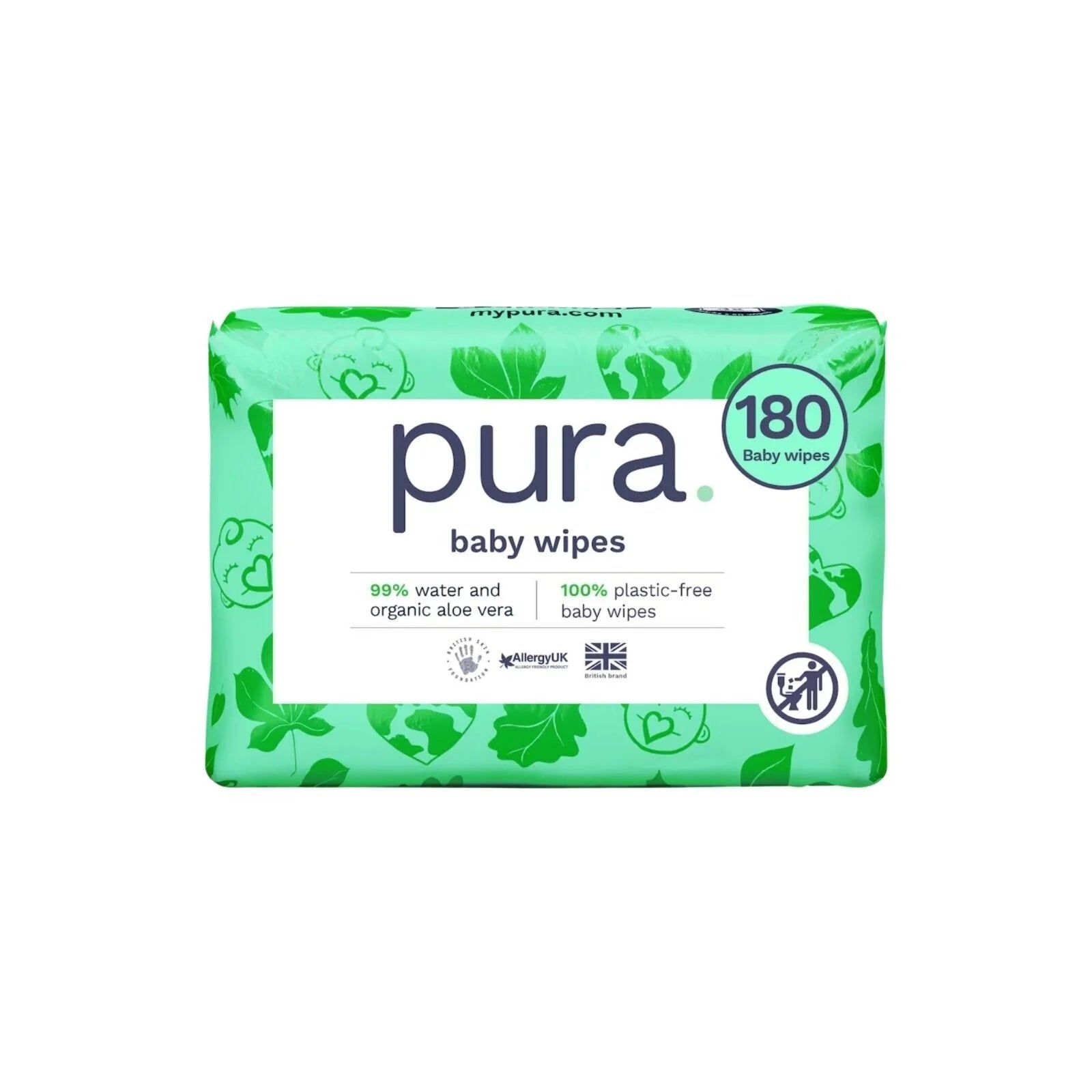 Pura Baby Wipes 3x60 pcs - ebebek - Black Friday