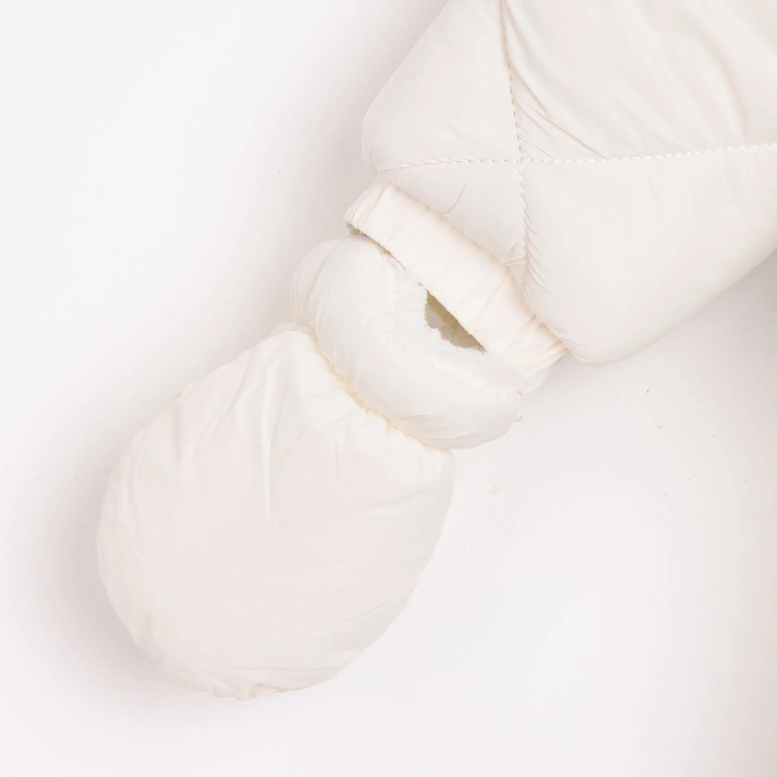 Midimod Basic Girl Quilted Snowsuit - Ecru - ebebek - Black Friday