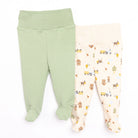 HelloBaby Newborn 2 Pcs Footed Bottom - Brown - ebebek - Black Friday