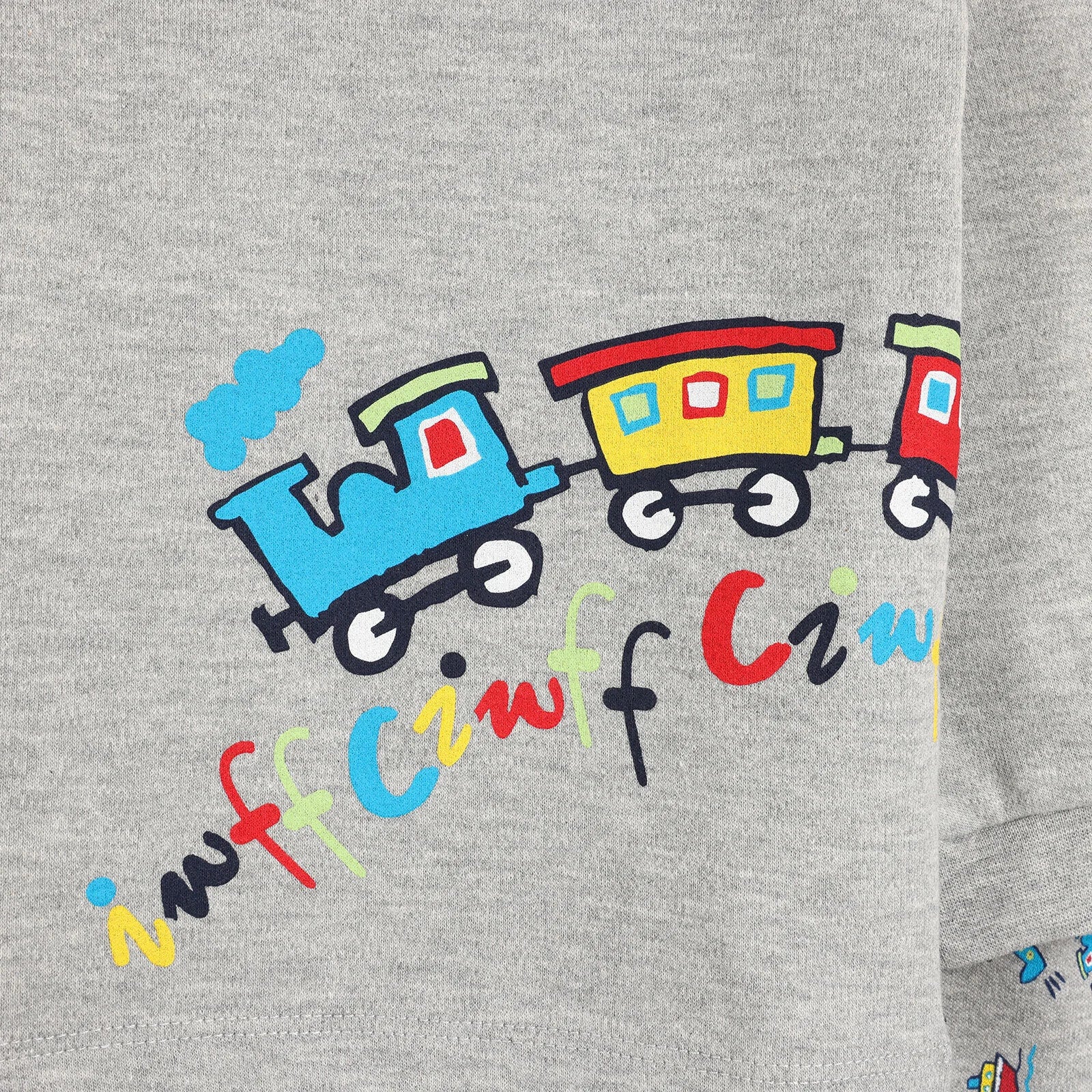 HelloBaby Basic Baby Boy Pyjamas - Grey Melange - ebebek - Black Friday