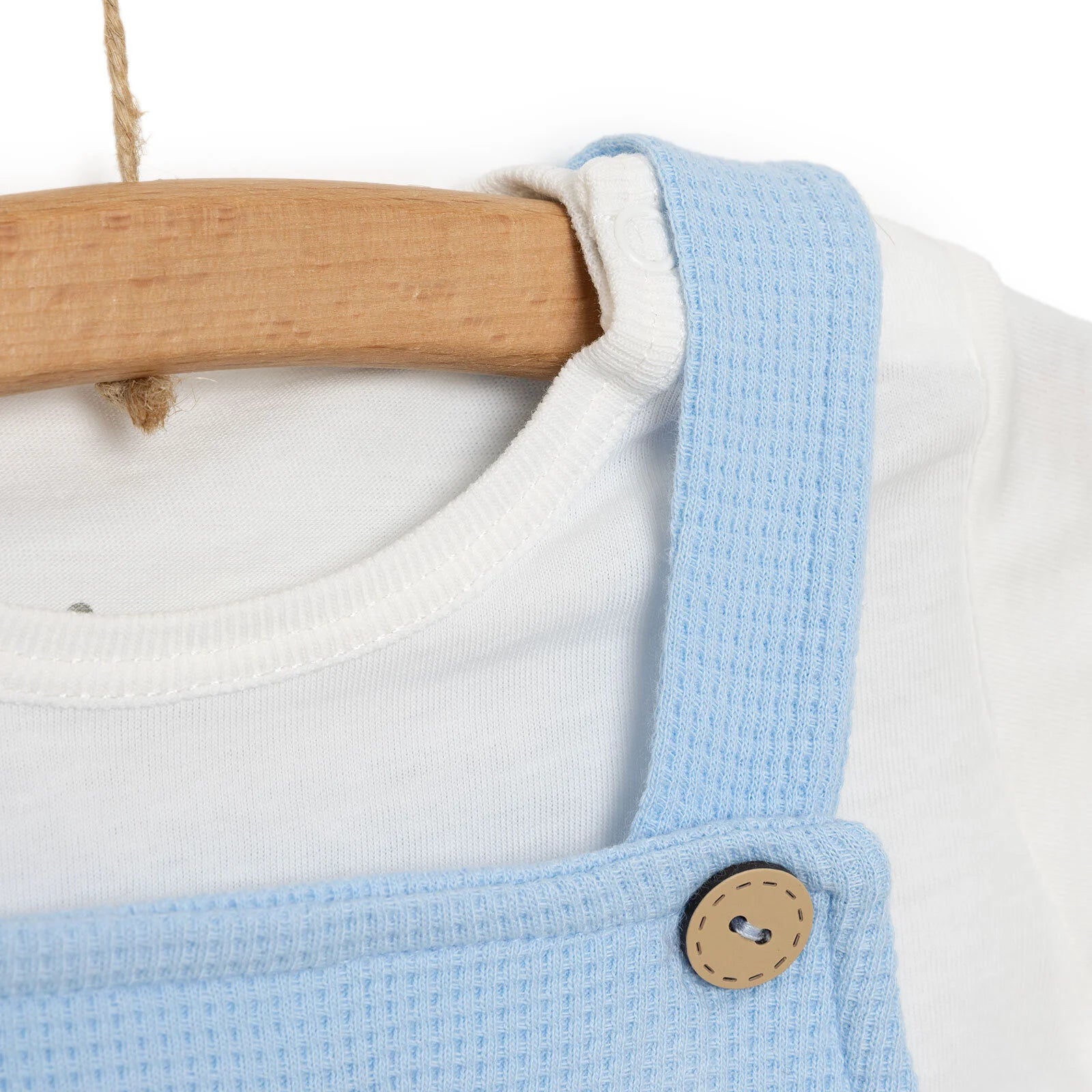 Bebbek Boy Overalls T-shirt - Ecru - ebebek - Black Friday