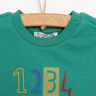 HelloBaby Basic Boy Number Printed Joggi - Dark Green - ebebek - Black Friday