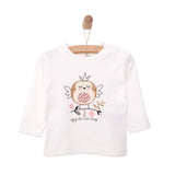 HelloBaby Baby Girl Long Sleeve T-shirt - Ecru - ebebek - Black Friday