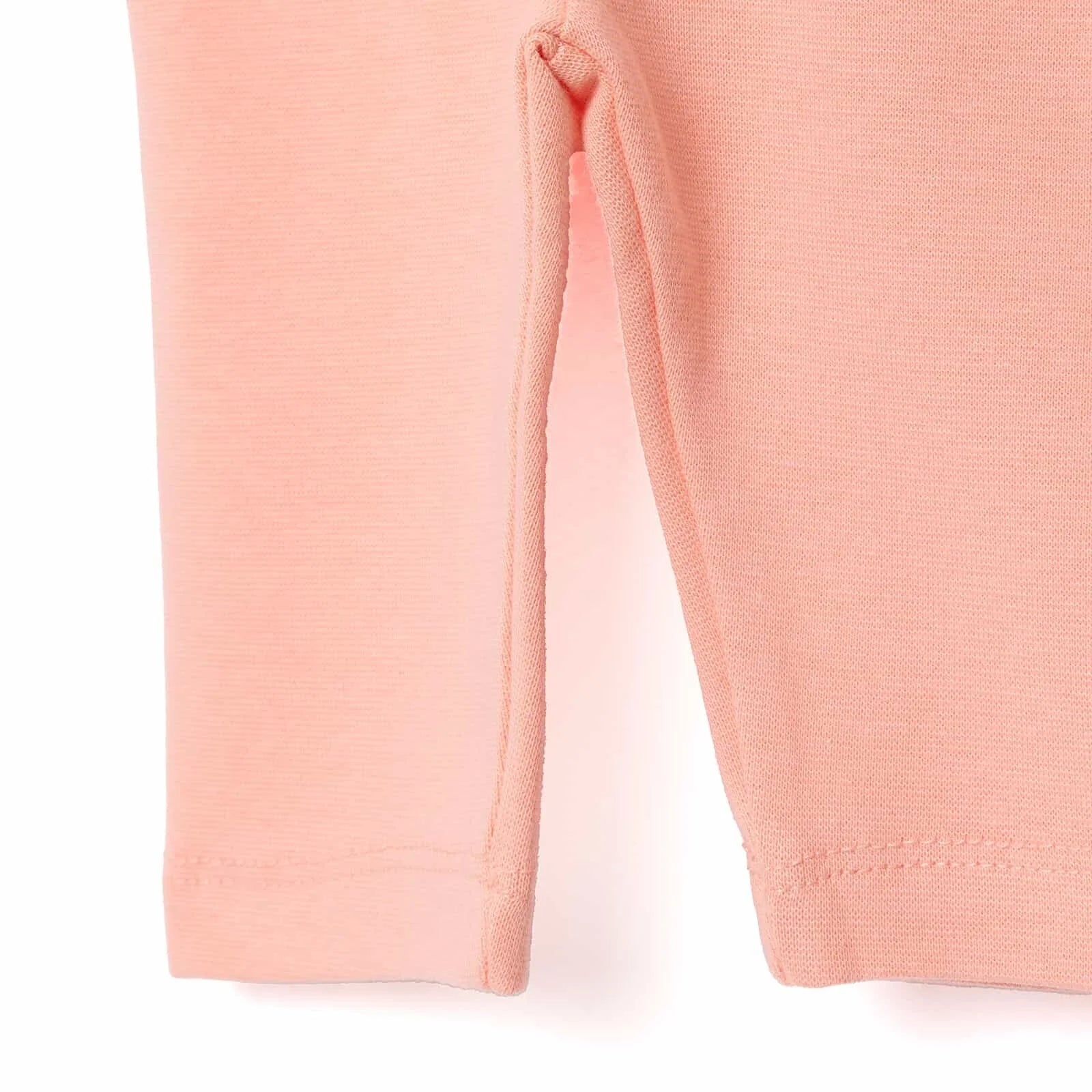 HelloBaby Basic Girl Rib Leggings - Salmon - ebebek - Black Friday