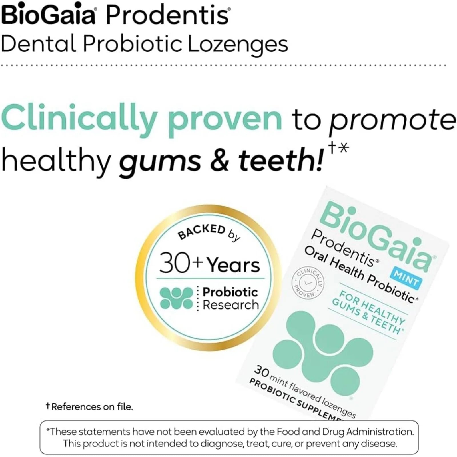 BioGaia Prodentis Probiotic Lozenges 30 pcs - ebebek - Black Friday