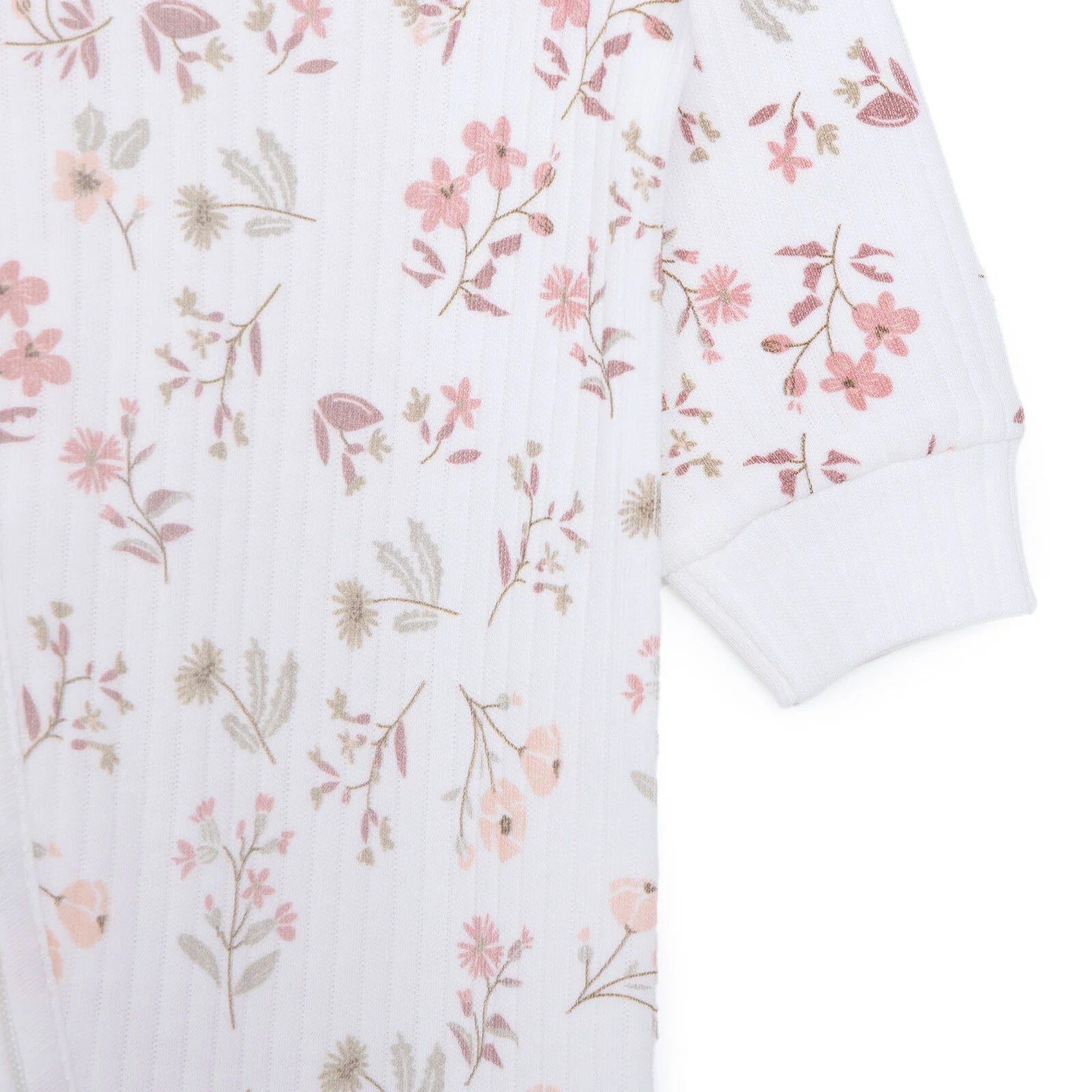 Tiffany Newborn Baby Girl Footed Jumpsuit - Ecru - ebebek - Black Friday