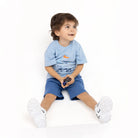 HelloBaby Little Sailor Boy Tshirt - Short - Blue - ebebek - Black Friday