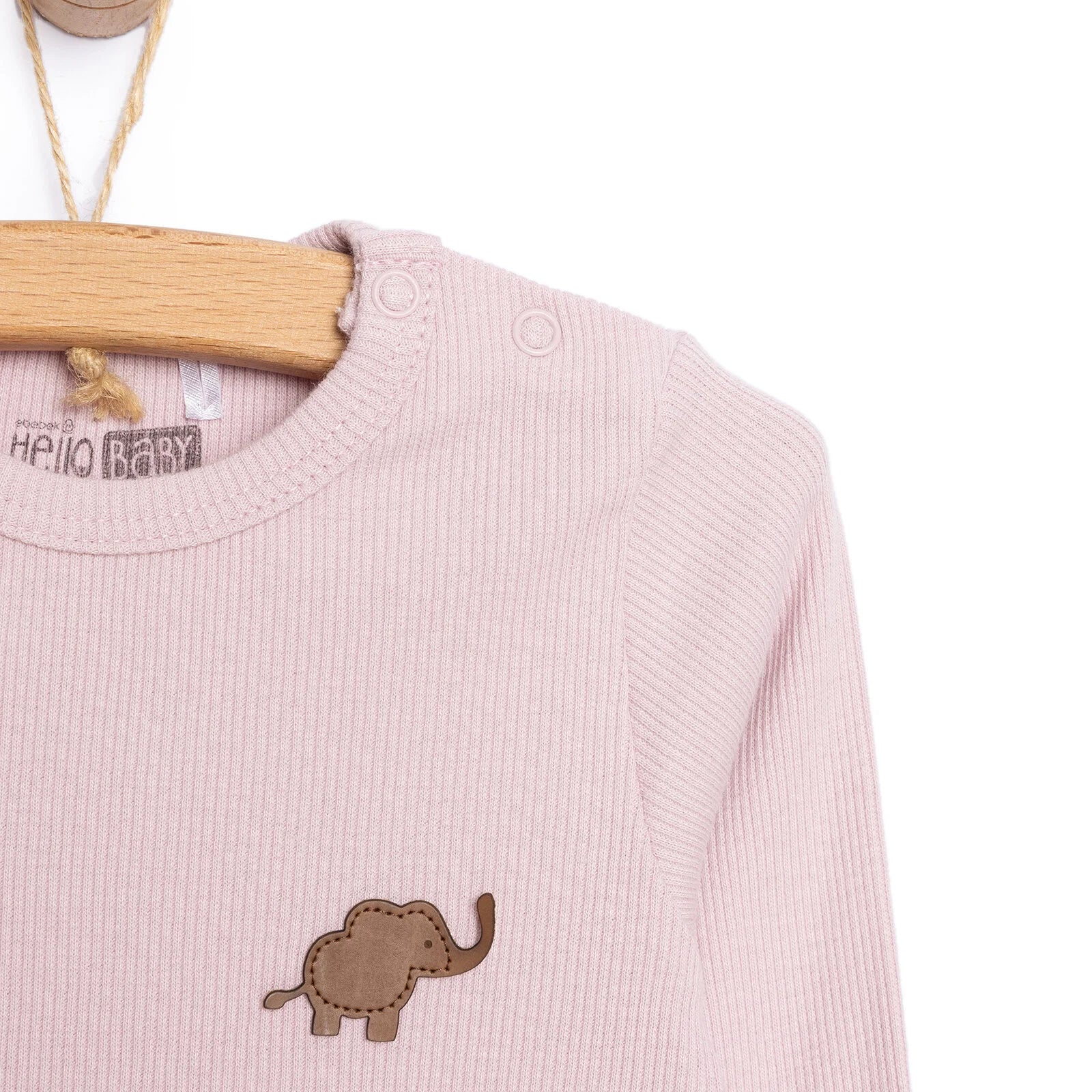 HelloBaby Newborn Girl Footed Jumpsuit - Pink - ebebek - Black Friday