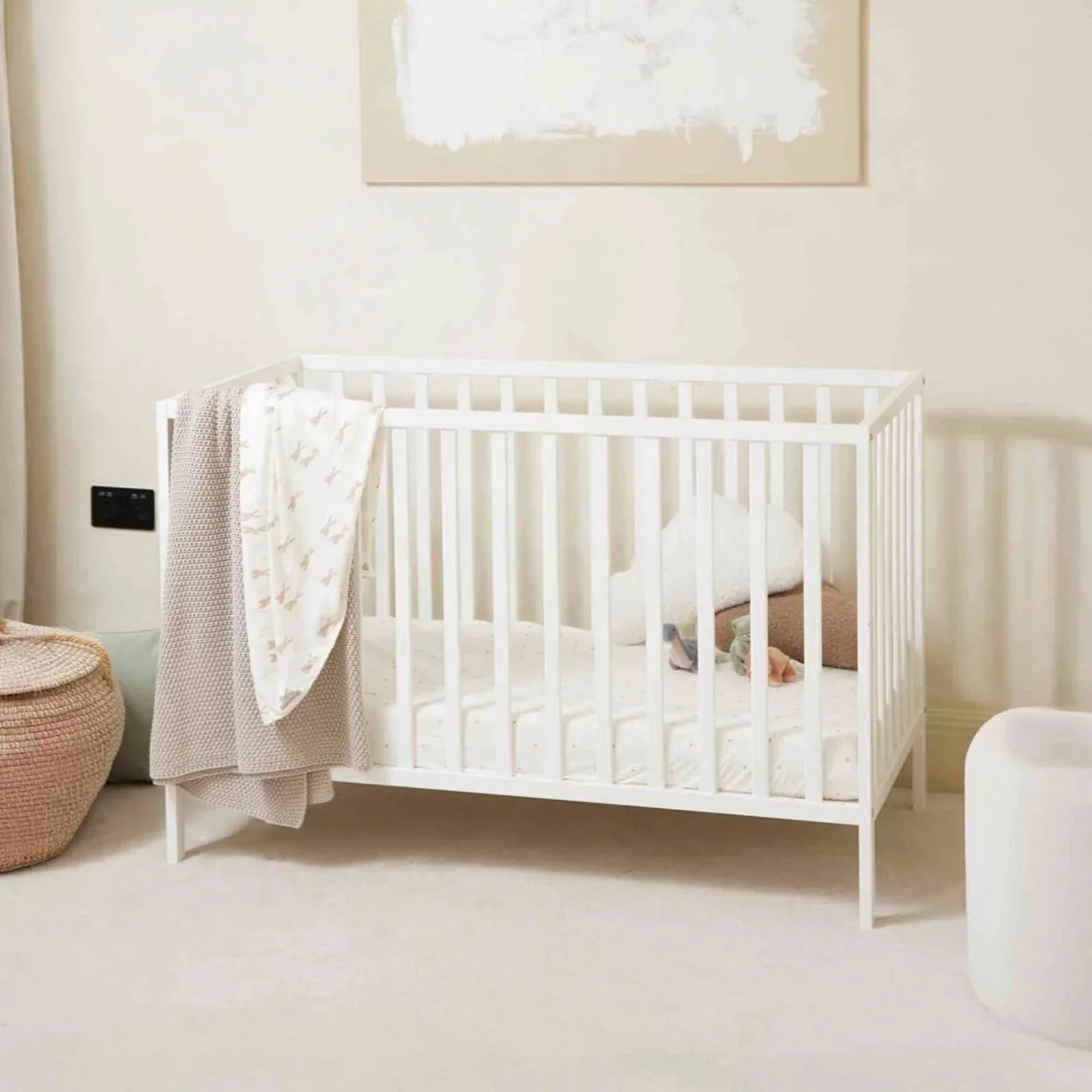 Ickle Bubba Hartley Classic Cot - White - ebebek - Black Friday