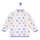 HelloBaby Basic Repeat Printed Fleece Cardigan - Printed - ebebek - Black Friday