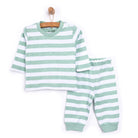 HelloBaby Unisex Sweatshirt - Footless Bottom - Green - ebebek - Black Friday