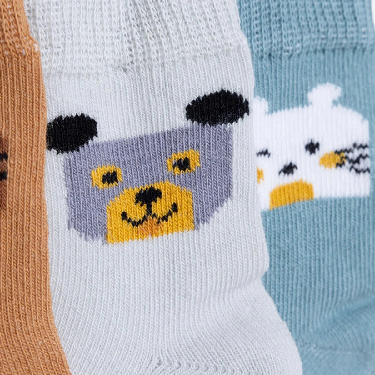 Baby Boy 5 - Pack Ankle Socks Dinosaur Print - Green Green - ebebek